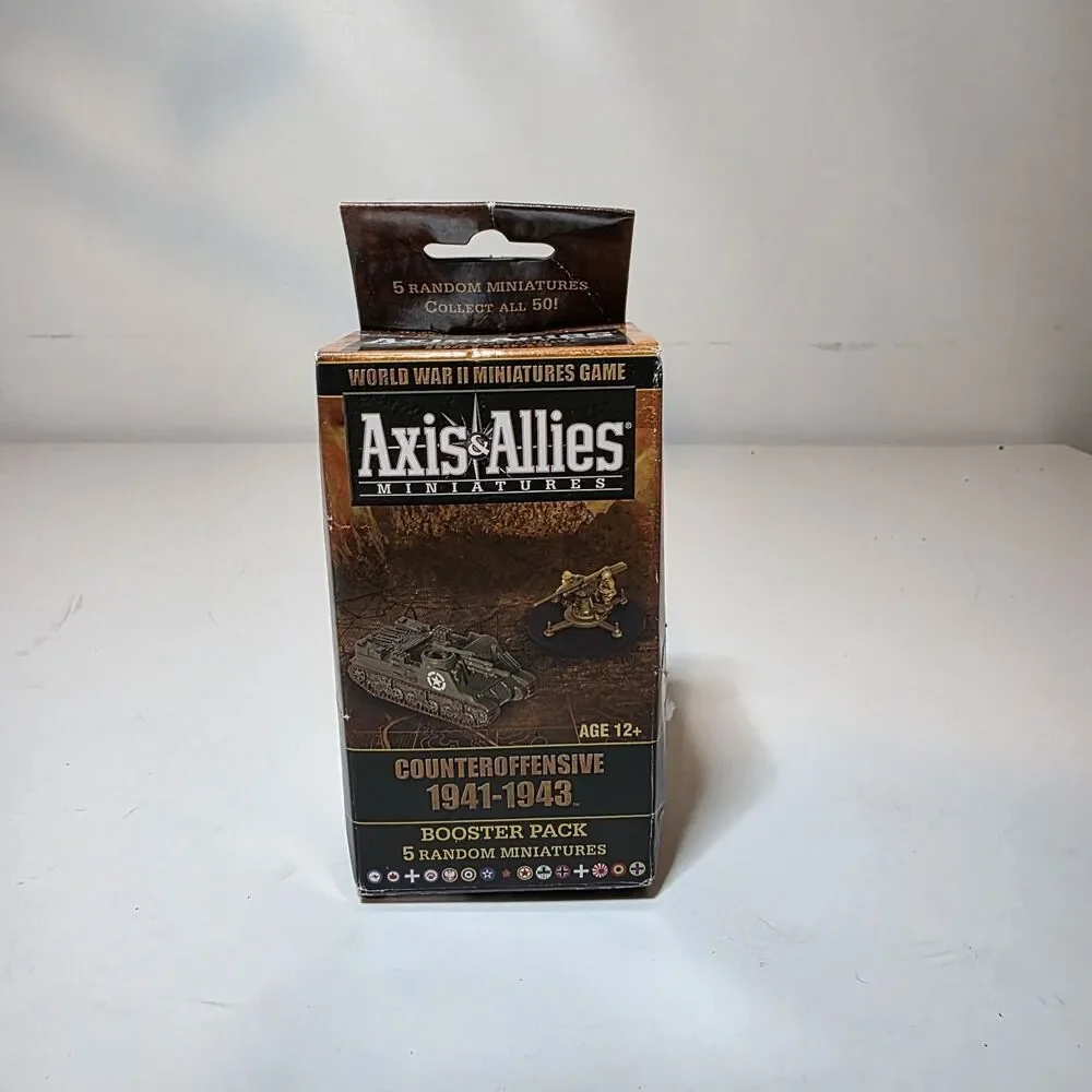 AXIS & ALLIES MINIATURE GAME: COUNTER OFFENSIVE 1941-1943 BOOSTER PACK WOC19848